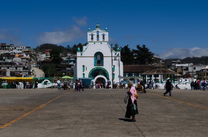 The church at San Juan Chamula, Chiapas, Mexico