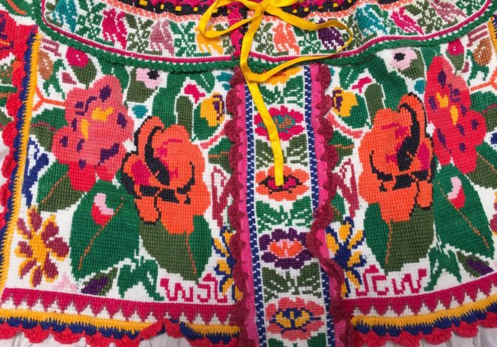 Chatina blouse detail. Photo from Barbara Cleaver.