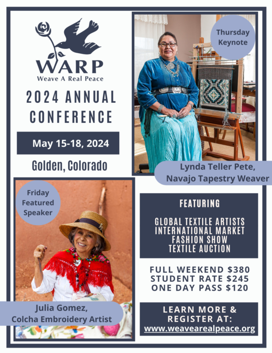 Come Join Me! WARP Annual Textile Conference 2024 in Colorado Oaxaca